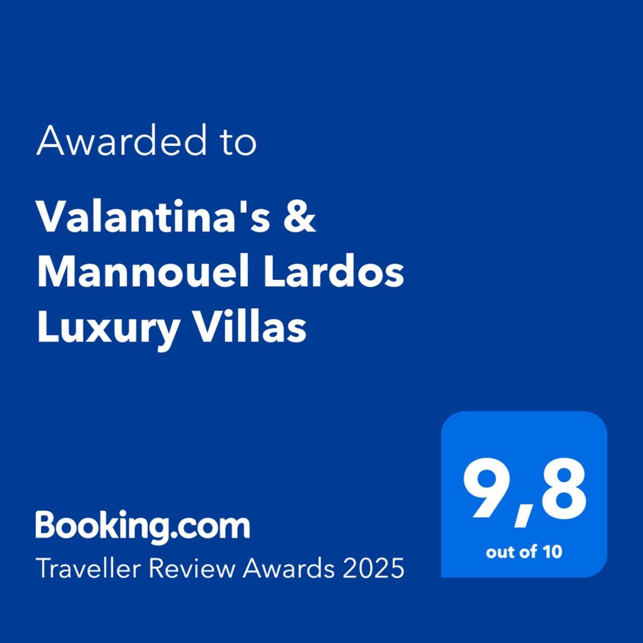 Valantina'S & Mannouel Lardos Luxury Villas المظهر الخارجي الصورة